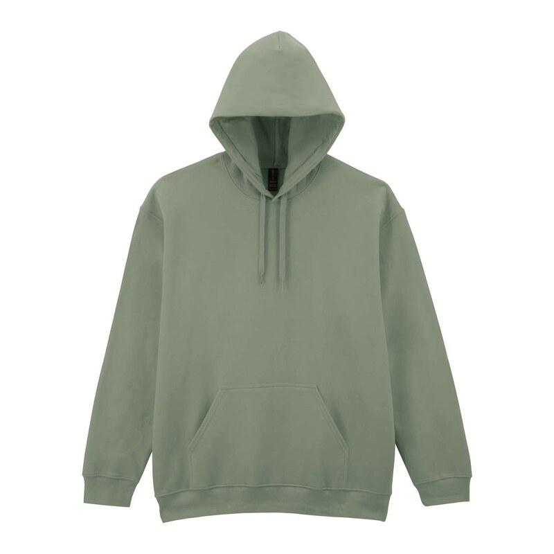 Gildan Unisex mikina s kapucí Midweight –