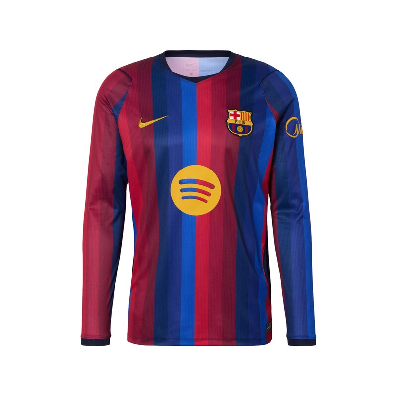 NIKE Trikot FCB STAD HM modrá / žlutá / červená / tmavě červená