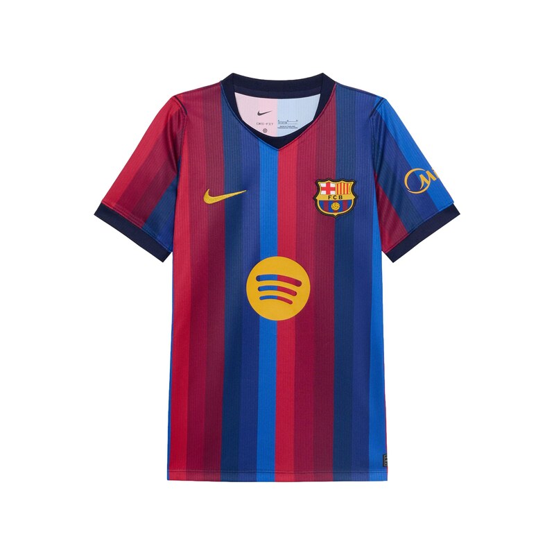 NIKE Funkční tričko FCB STAD HM modrá / zlatě žlutá / červená /