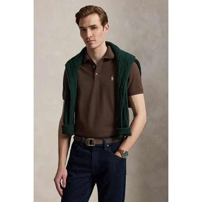 Polo Ralph Lauren polo pánské bavlněné s elastanem