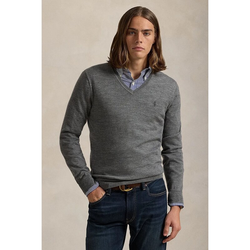 Polo Ralph Lauren svetr pánský vlněný