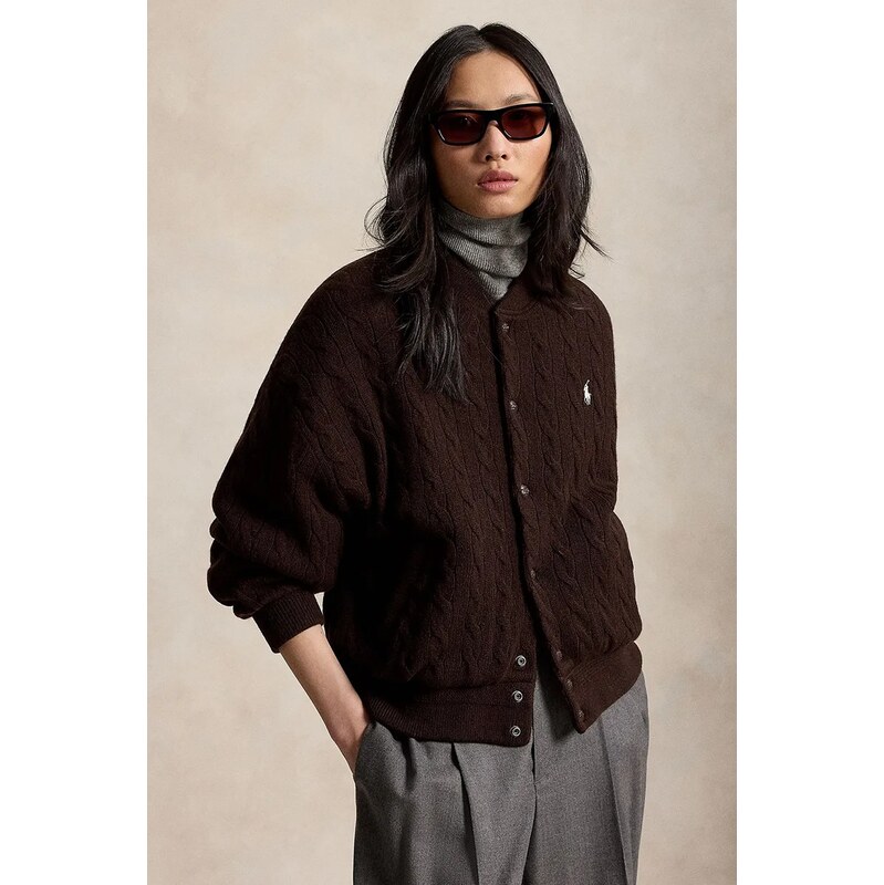 Polo Ralph Lauren bomber dámský s vlnou