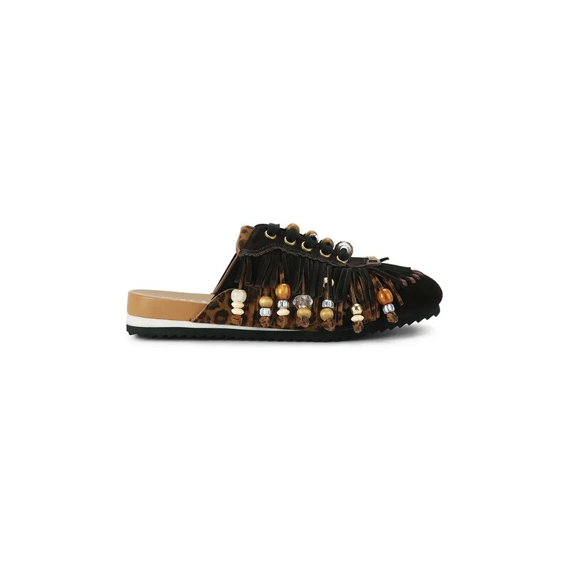 Kurt Geiger London pantofle nazouváky dámské kožené Islington P