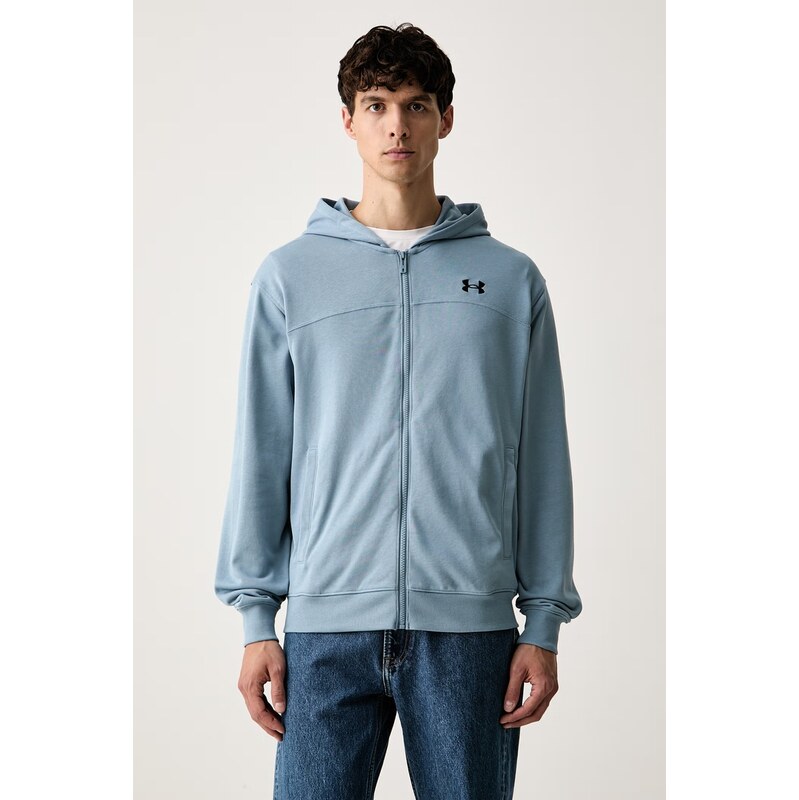 Under Armour mikina s kapucí pánská s bavlnou Rival