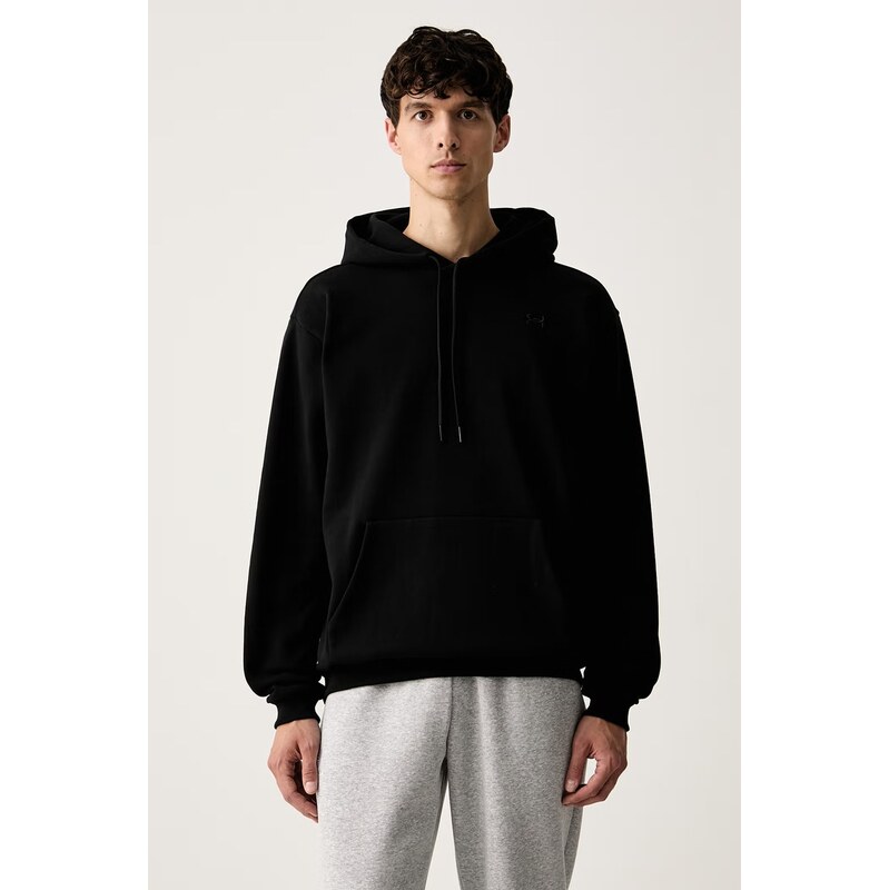 Under Armour mikina s kapucí pánská s bavlnou Icon