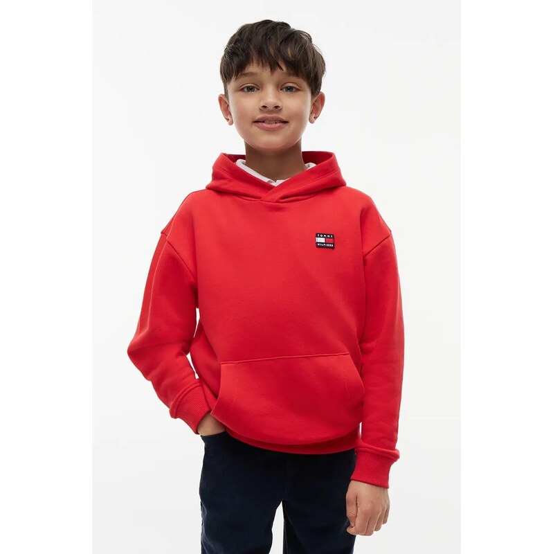 Tommy Hilfiger mikina s kapucí dětská bavlněná