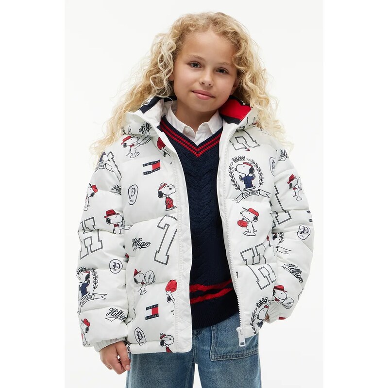 Tommy Hilfiger prošívaná bunda dětská
