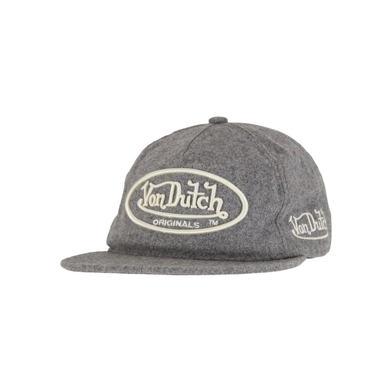 Von Dutch Originals Kšiltovka Unstr Sb Utica béžová / šedý melír