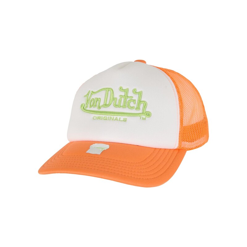 Von Dutch Originals Kšiltovka Atlanta světle zelená / oranžová /