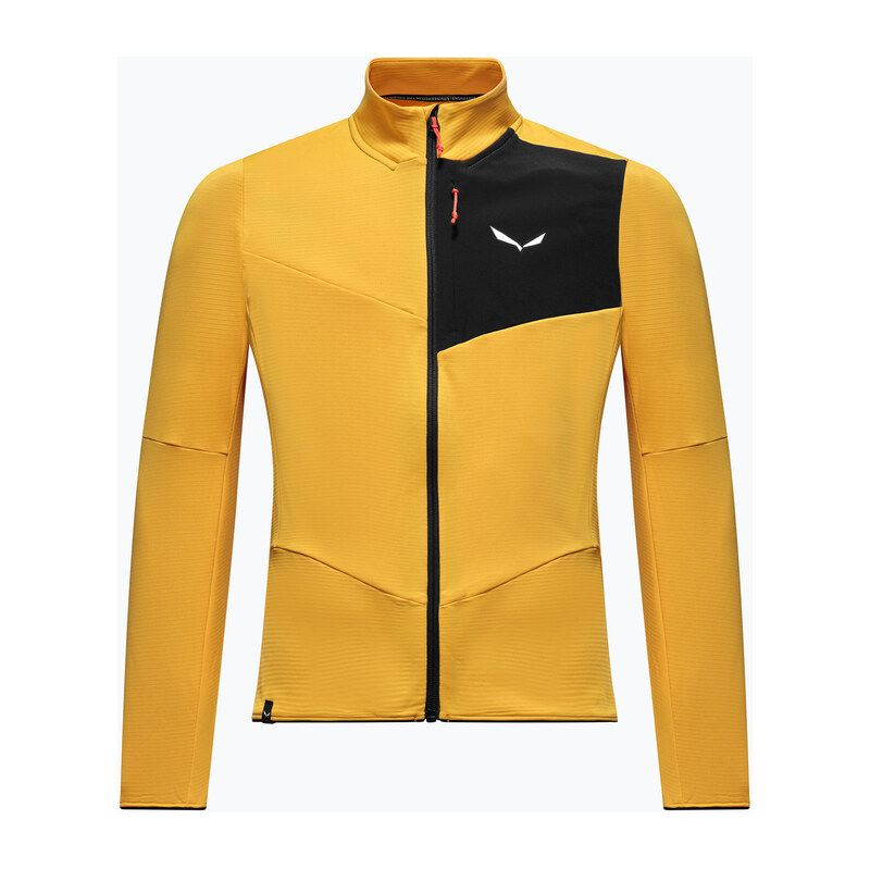 Pánská fleecová mikina Salewa Ortles Fleece Full Zip Gold