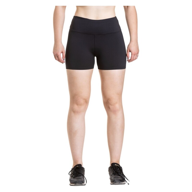 Dámské biker kraťasy Meatfly Shorbi Short černá/růžová