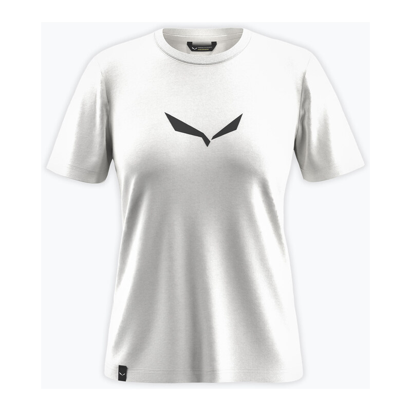 Dámské tričko Salewa Solid Dry white new logo
