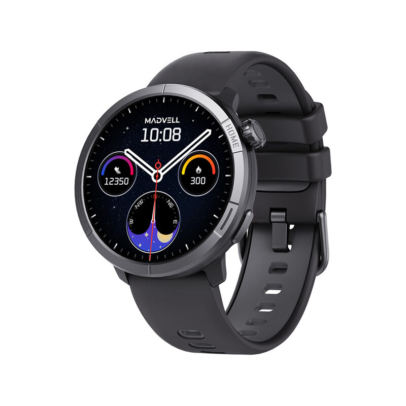 Madvell Active 3 Pro černé se silikonovým řemínkem