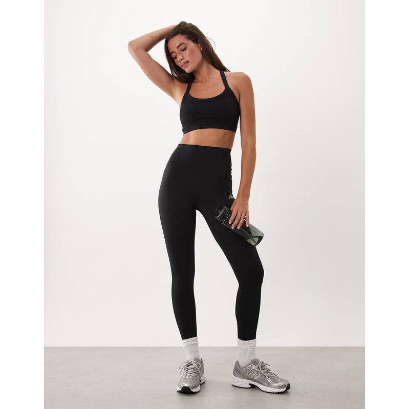 New Balance high rise leggings in black