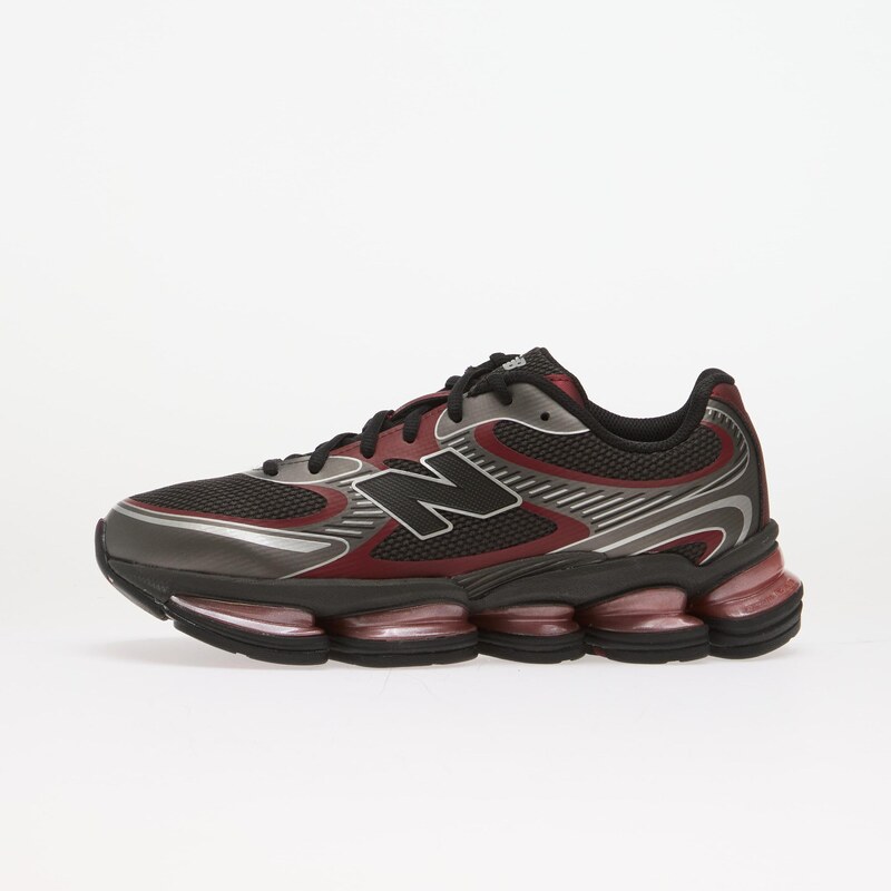 New Balance 2000 Black Cement/ Podium Red