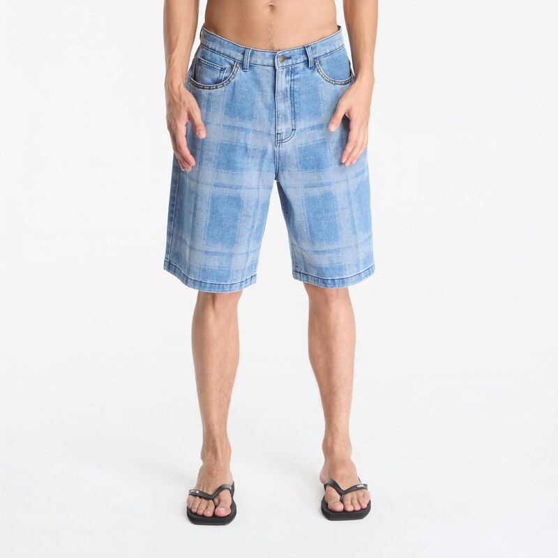 Šortky PLEASURES Experiment Jorts Indigo 30