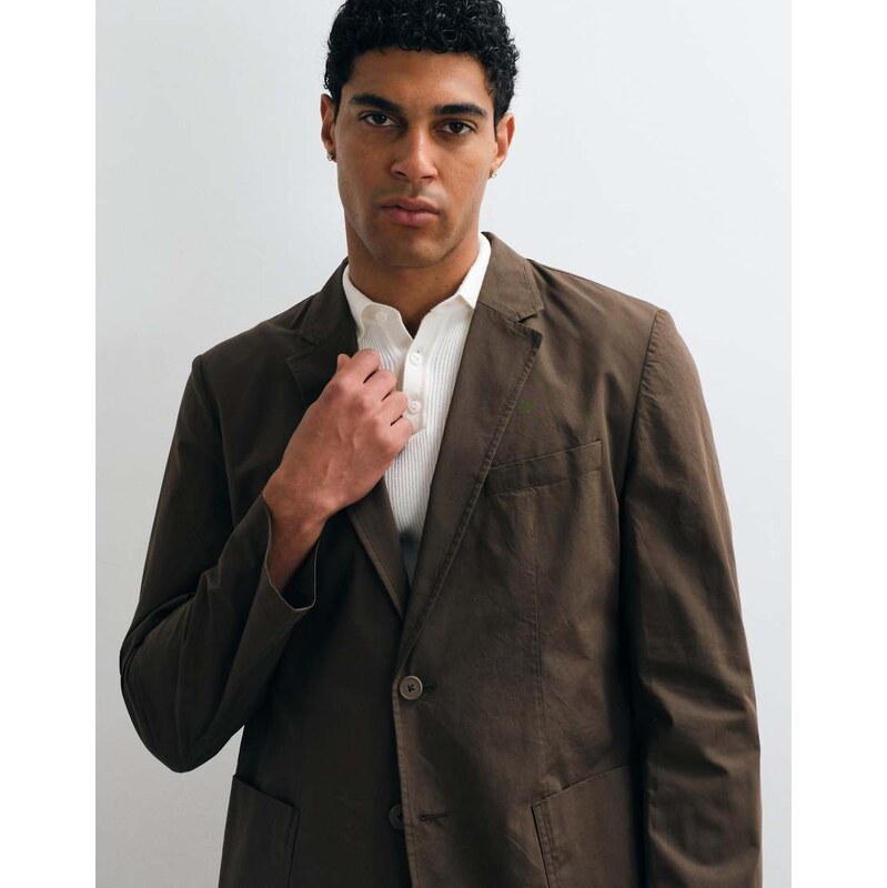 Mango Roma blazer co-ord in brown