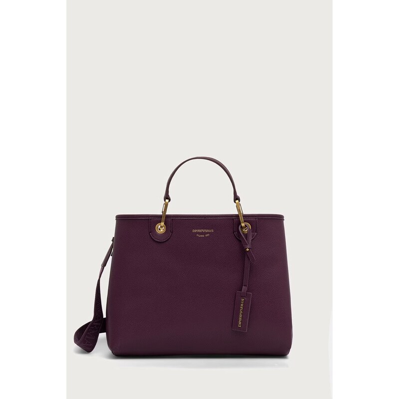 Emporio Armani nákupní taška dámská z imitace kůže