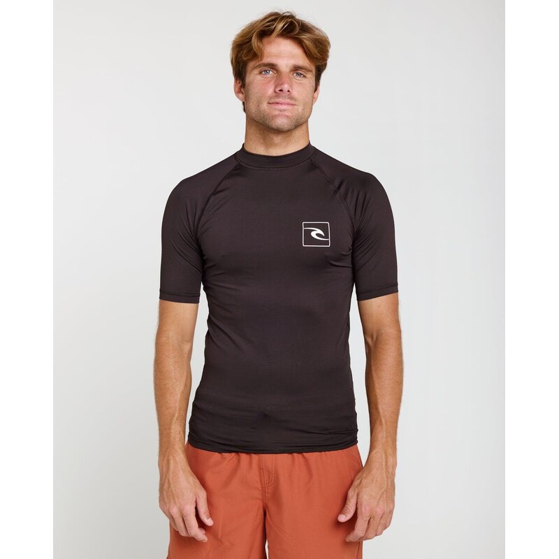 RIP CURL Pánské triko STREAMLINE s UV ochranou a krátkými rukávy