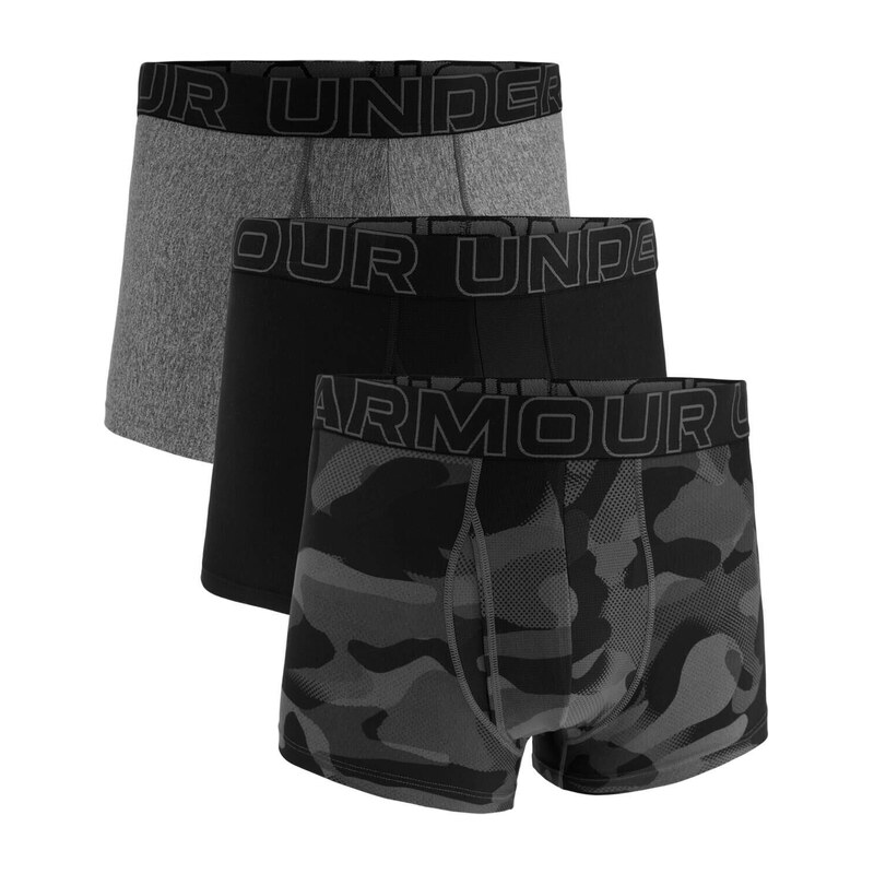 UNDER ARMOUR Pánské boxerky 3PACK (1383883 001)