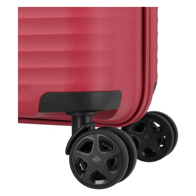 Příruční kufr Travelite Air Stripe 4wexp Red