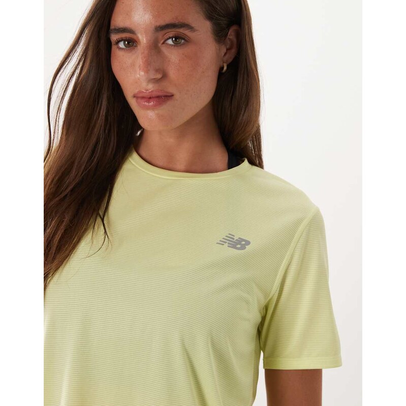 New Balance sport essential t-shirt in light green