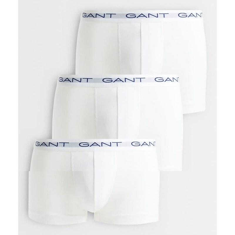 GANT 3-pack trunks in white