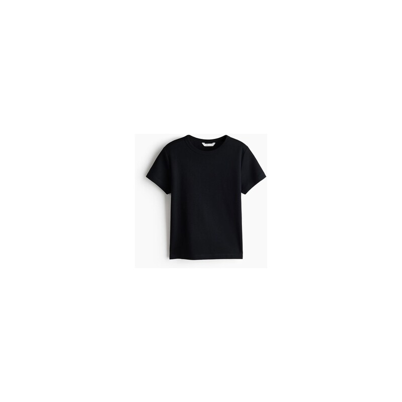 H&M - Přiléhavé tričko - Černá