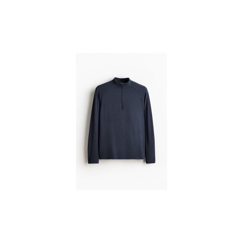 H&M - Sportovní tops horním zipem Muscle Fit DryMove -