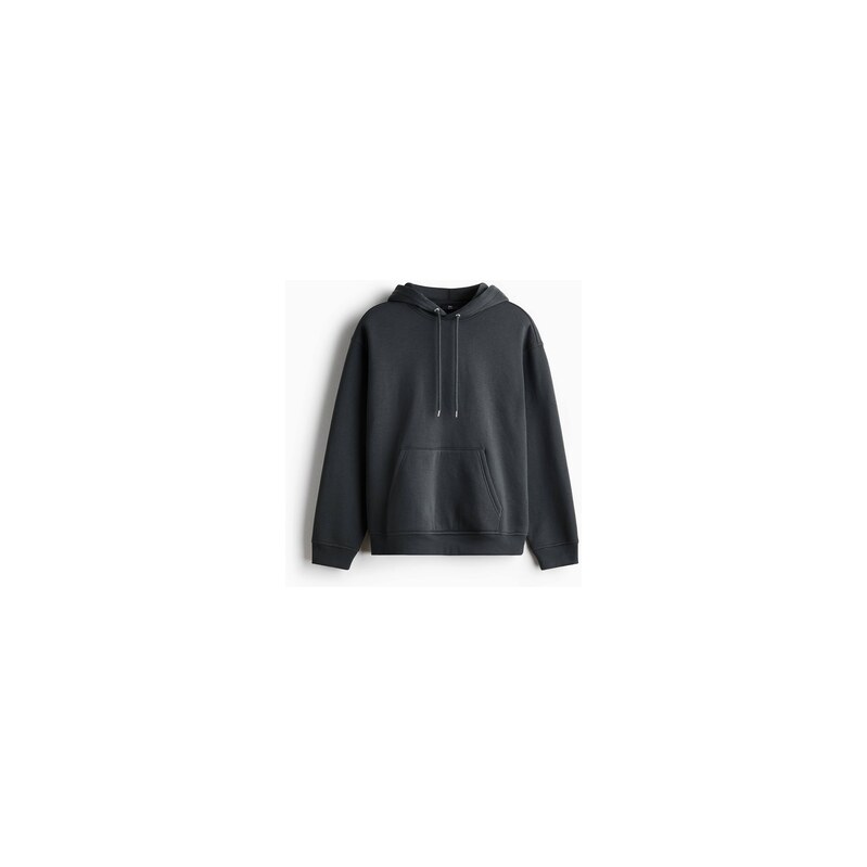 H&M - Mikinas kapucí Loose Fit - Tmavě Šedá