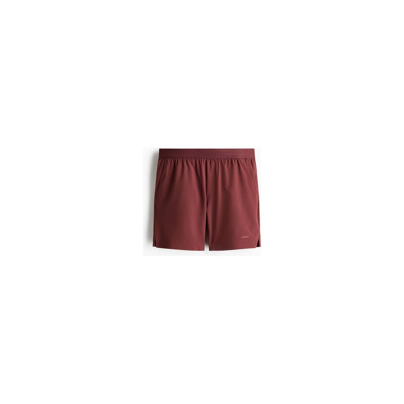 H&M - Tenisové šortky DryMove Regular Fit - Cihlově Červená