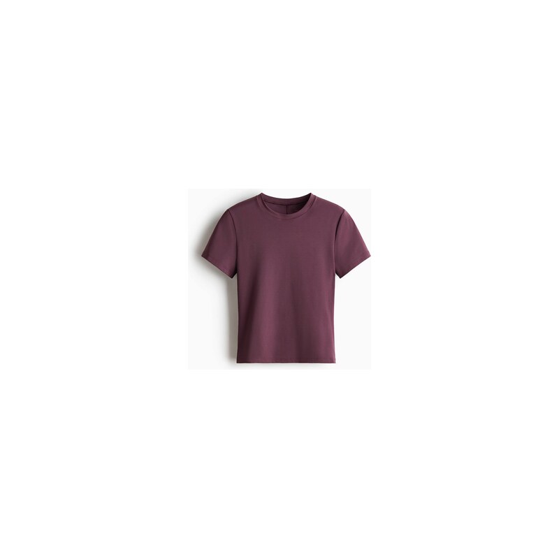 H&M - Lehký top na jógu SoftMove - Borůvková