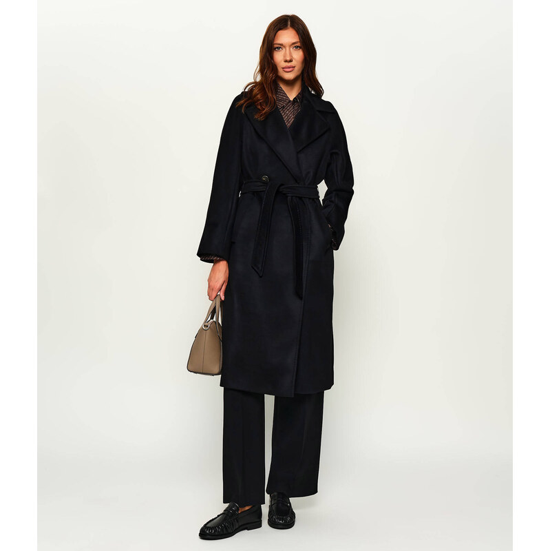 Weekend MaxMara Vlněný kabát Wkdresina
