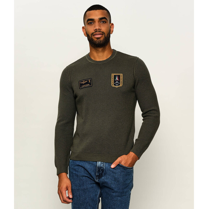 Aeronautica Militare Svetr | regular fit | s příměsí vlny