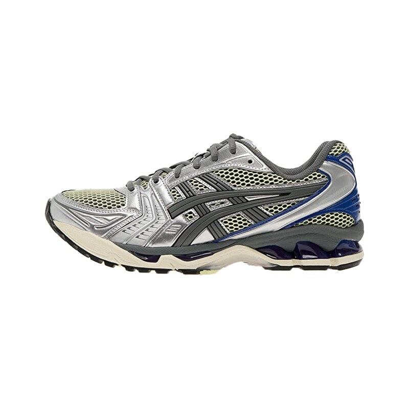 Asics Gel Kayano 14 Soft Yellow Silver Blue