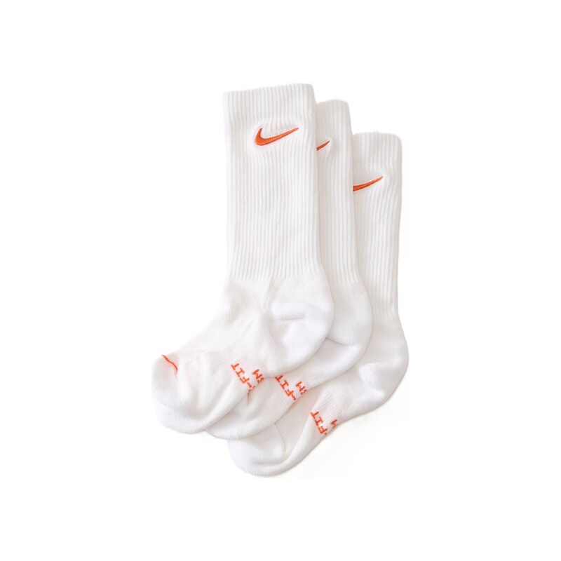 Nike Sportswear Ponožky Everyday oranžová / bílá