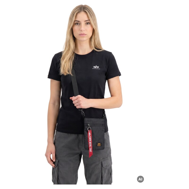 Alpha Industries Taška na doklady Travel Sling Bag černá