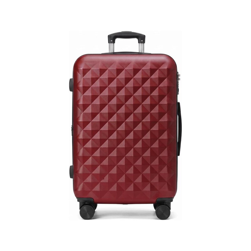ROWEX Kufr ROWEX Crystal 28 large burgundská červeň