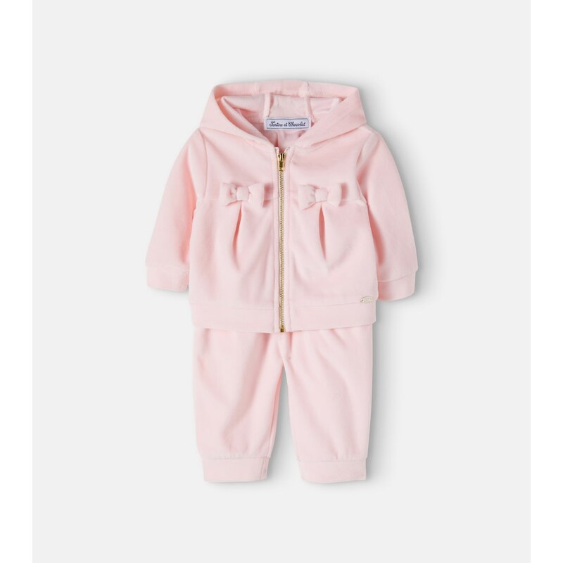 Tartine et Chocolat Baby cotton-blend hoodie and sweatpants set