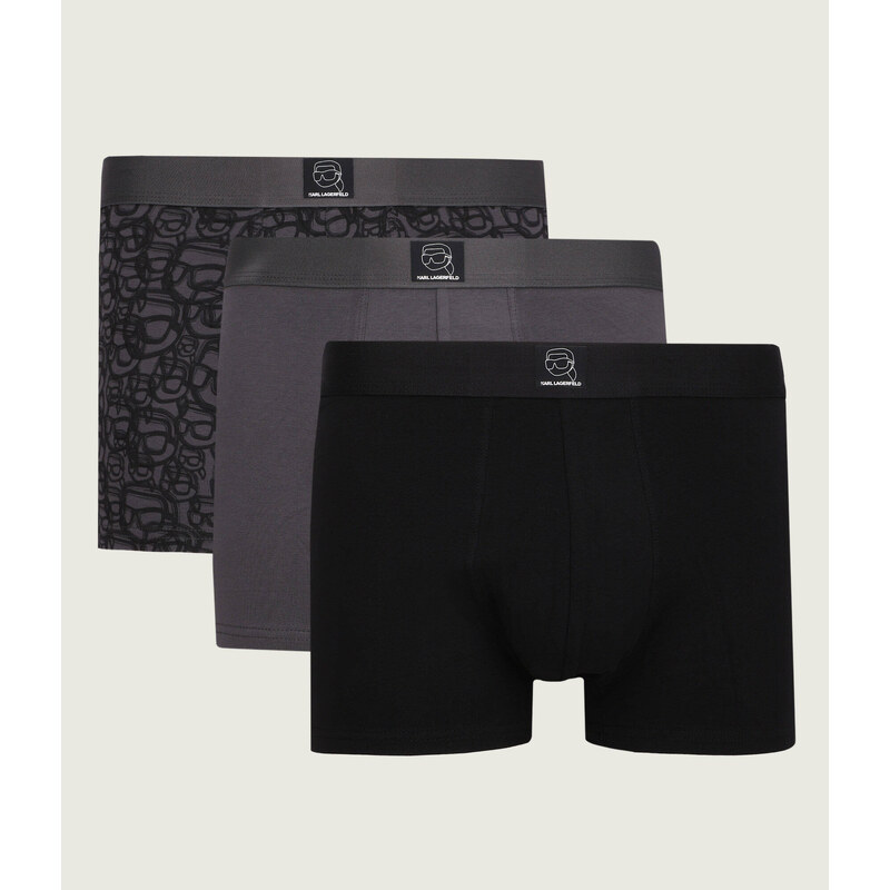 Karl Lagerfeld Boxerky 3-pack Ikon
