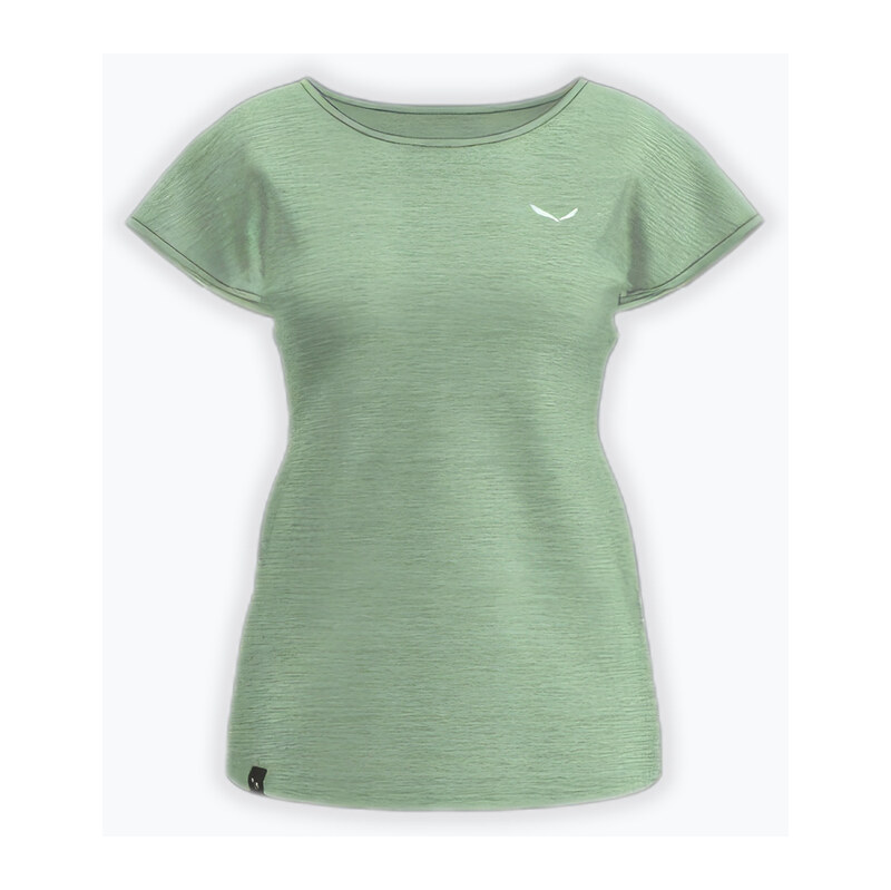 Dámské trekové tričko Salewa Puez Melange Dry pastel green