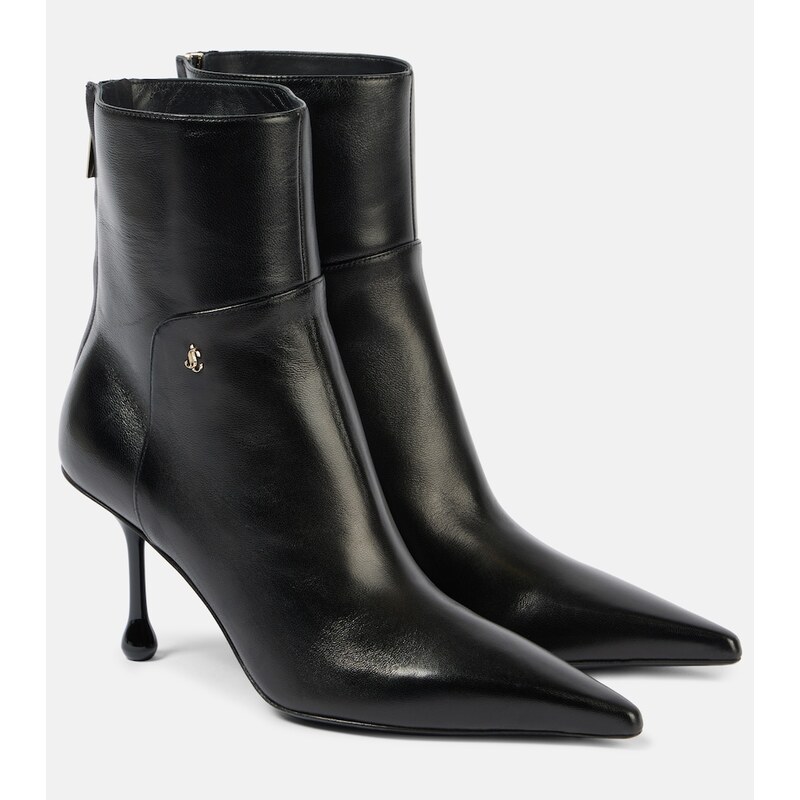 Jimmy Choo Cycas 80 leather ankle boots