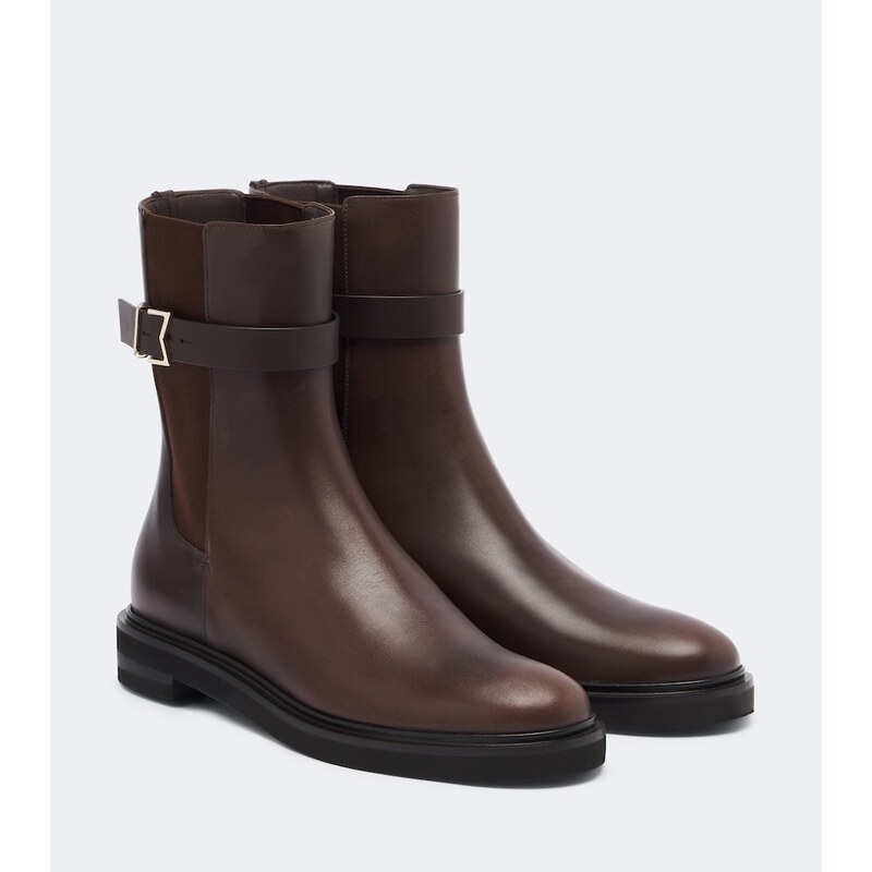 Max Mara Leather ankle boots