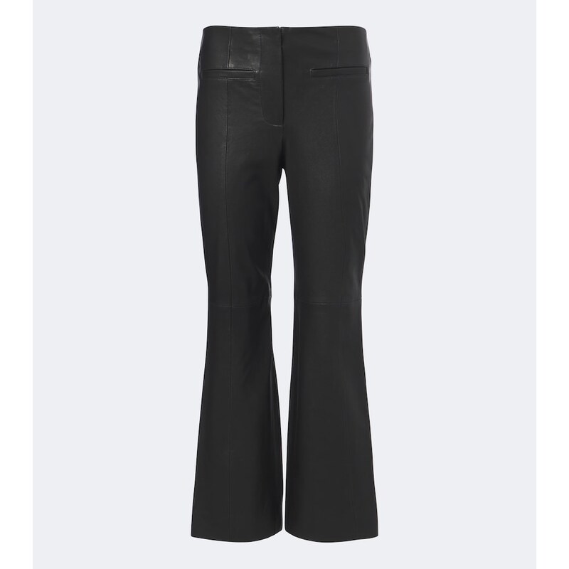 Proenza Schouler White Label Isadora leather flared pants