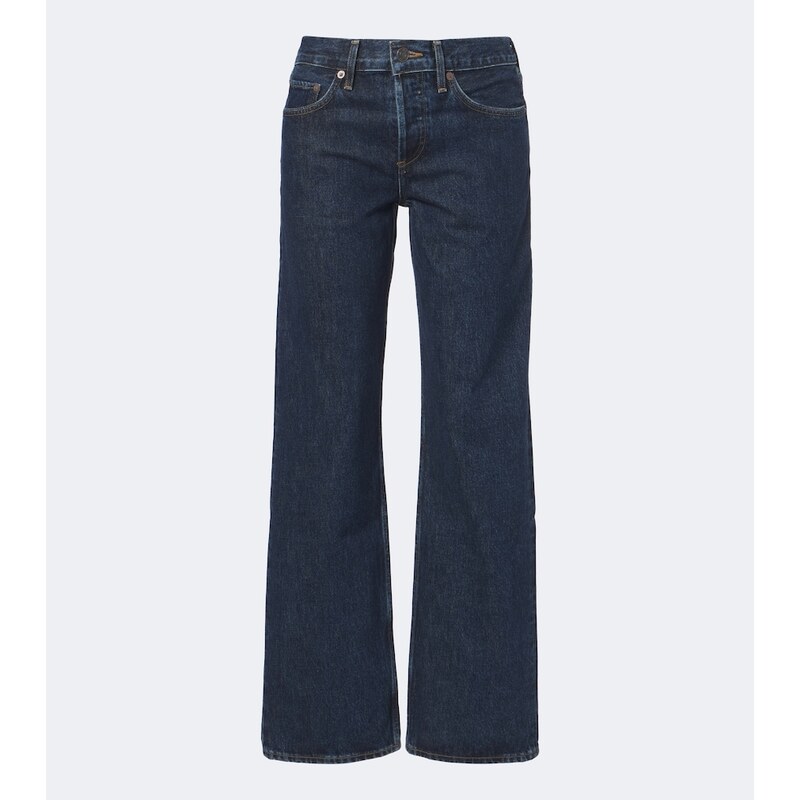 Agolde Low Rise Loose wide-leg jeans