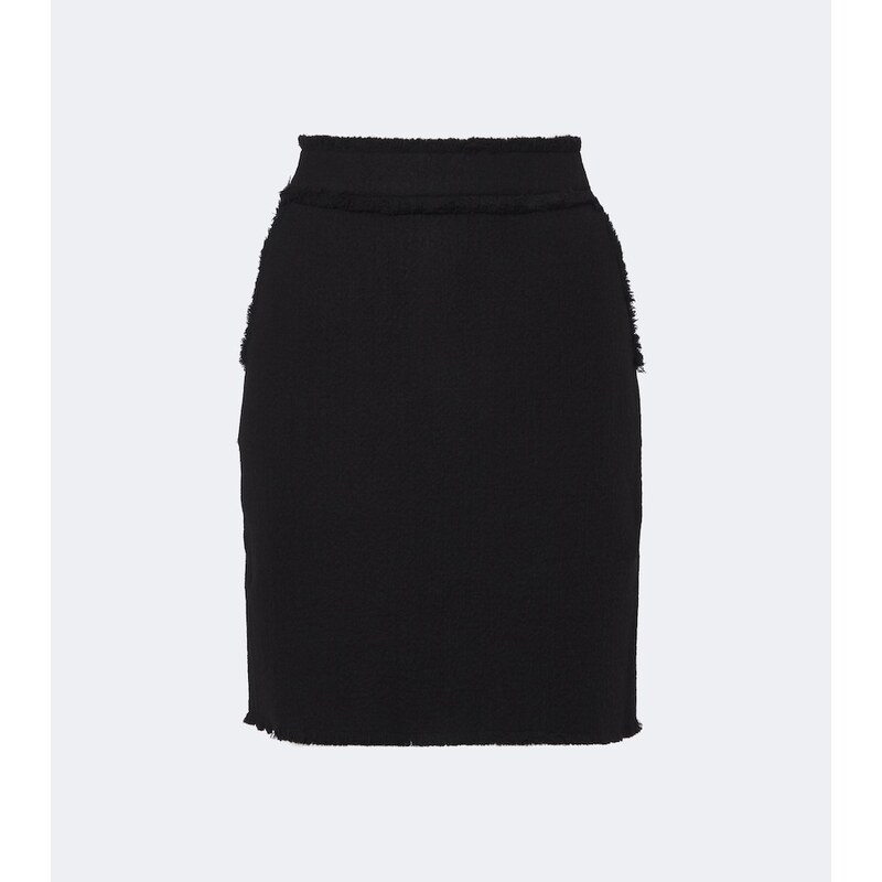 Max Mara Virgin wool jersey miniskirt