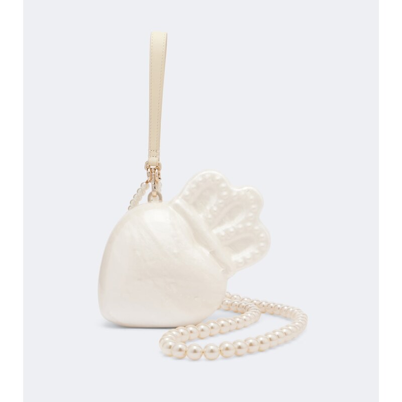 Simone Rocha Claddagh embellished clutch