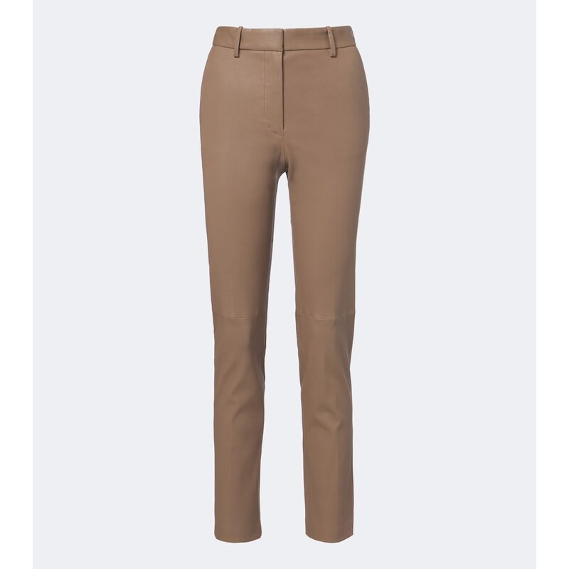 Joseph Coleman leather slim pants