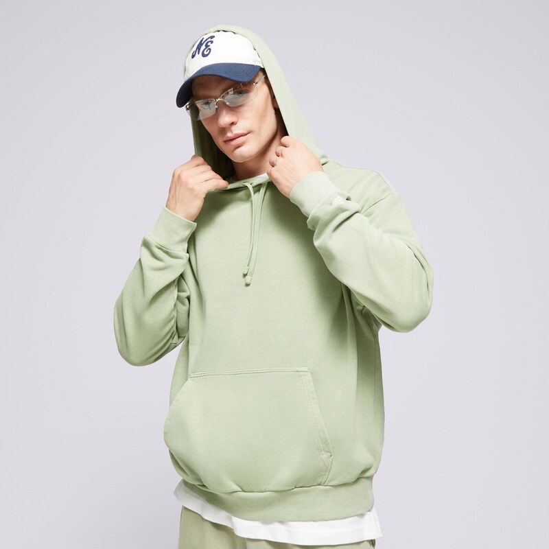 New Era Mikina S Kapucí Ne Washed Oversized None Pánské Oblečení