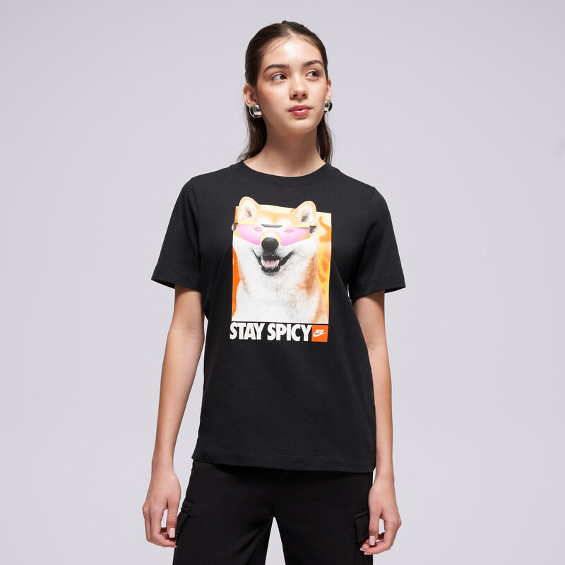 Nike Tričko K Nsw Tee Photo Shiba Girl Dětské Oblečení Trička